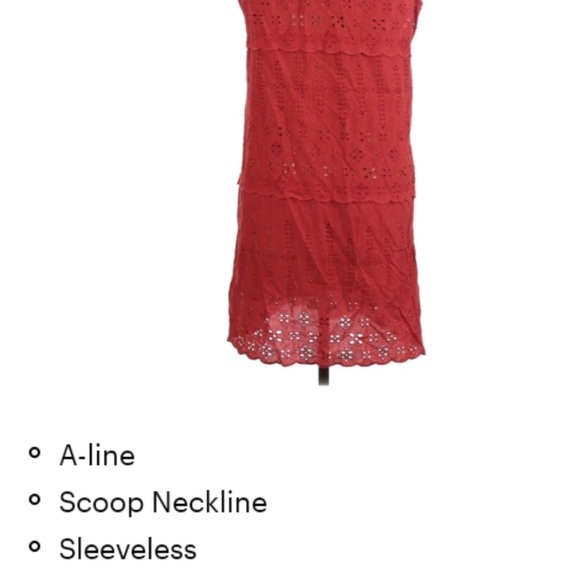 Amour vert large organic cotton eyelet lace dress - Picture 2 of 2